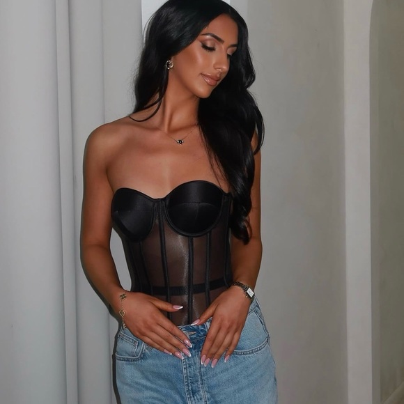 Perfect Corset Women's Black Corset - Picture 1 of 10